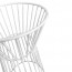 Wire Outdoor Bar Table Base Outdoor White