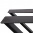 X Steel Table Legs Set of 2