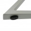 X Steel Table Legs Set of 2