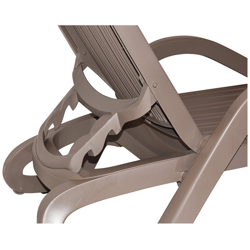 Nardi Eden Stackable Sun Lounger Apex