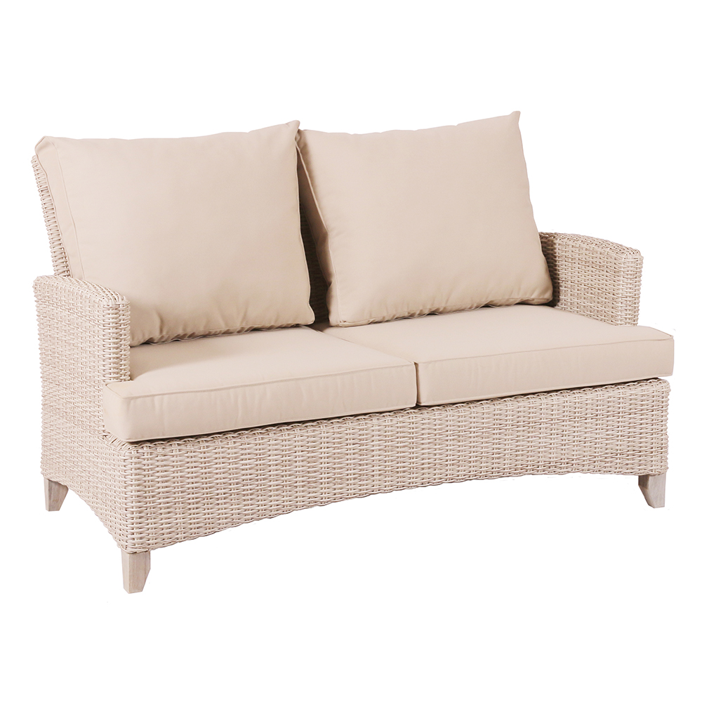 Venice Wicker Two Seater Outdoor Sofa Barons Furniture Venice Wicker Two Seater Outdoor Sofa