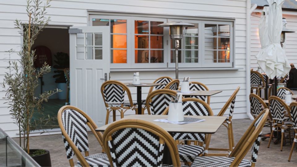 Compact Laminate Outdoor Table Top