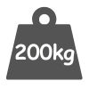 200kg Weight Capacity